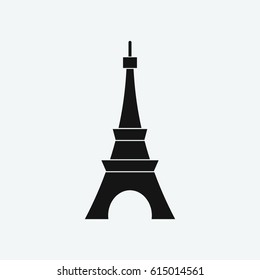 eiffel icon vector