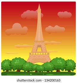Eiffel sunshine