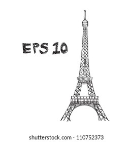 Eiffel Tower Drawing