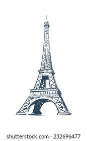 Eiffel Tower Romantic Stock Vectors Images Vector Art