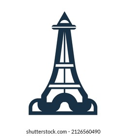 Eiffel tower or tower icon