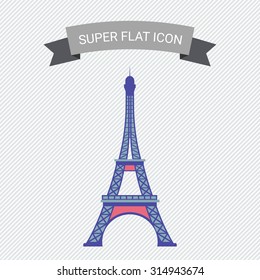Eiffel tower icon