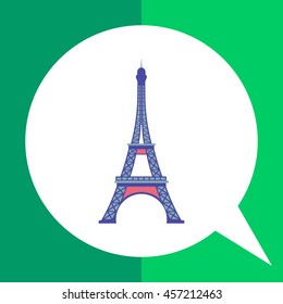 Eiffel tower icon