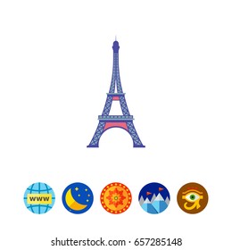 Eiffel tower icon