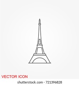Eiffel tower icon