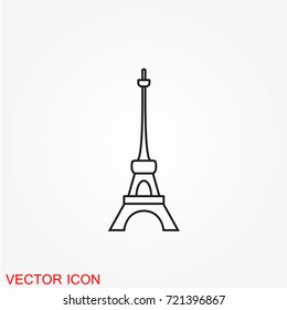 Eiffel tower icon