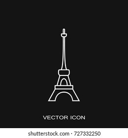 Eiffel tower icon