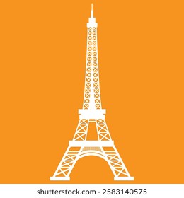 Eiffel tower icon with 300ppi