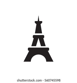 Eiffel Tower icon illustration isolated vector sign symbol