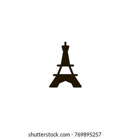 eiffel tower icon. sign design