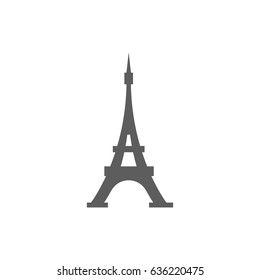 Eiffel tower icon vector