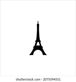 eiffel tower icon vector illustration symbol