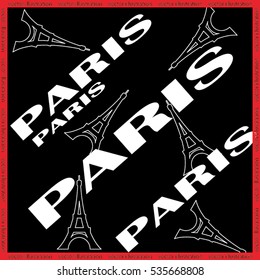 eiffel tower icon vector illustration.
