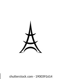eiffel tower icon,vector best flat icon.