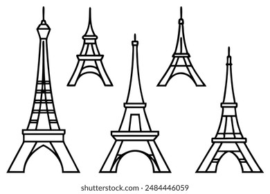 Eiffel Tower illustration providing inspiration for creative Paris-themed art
