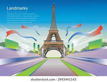 eiffel tower landmarks france olympic