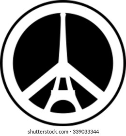 Eiffel tower liberty logo 