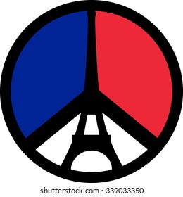 Eiffel tower liberty logo 