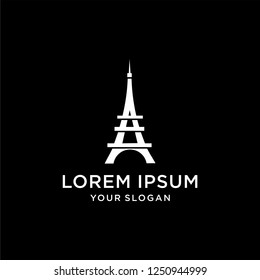Eiffel Tower Logo Designs Premium Stock Vector (Royalty Free ...