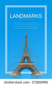 Eiffel Tower, Paris, France.