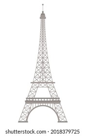 eiffel tower paris landmark icon