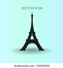 Eiffel tower Paris vector illustration