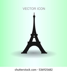 Eiffel tower Paris vector illustration