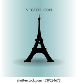 Eiffel tower Paris vector illustration