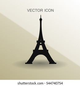 Eiffel tower Paris vector illustration