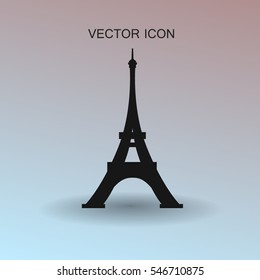 Ilustración vectorial de la Torre Eiffel de París