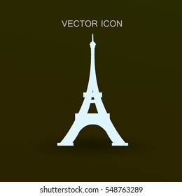 Eiffel tower Paris vector illustration