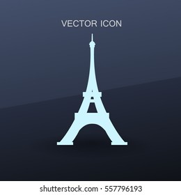 Eiffel tower Paris vector illustration