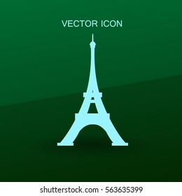 Ilustración vectorial de la Torre Eiffel de París