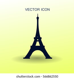Eiffel tower Paris vector illustration