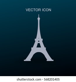 Ilustración vectorial de la Torre Eiffel de París