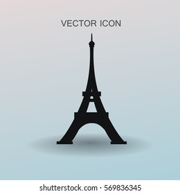 Eiffel tower Paris vector illustration