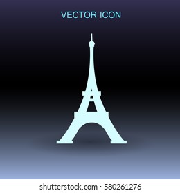 Ilustración vectorial de la Torre Eiffel de París