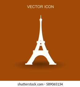 Ilustración vectorial de la Torre Eiffel de París