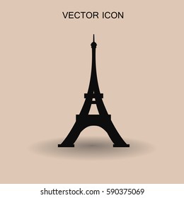Ilustración vectorial de la Torre Eiffel de París