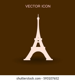 Eiffel tower Paris vector illustration