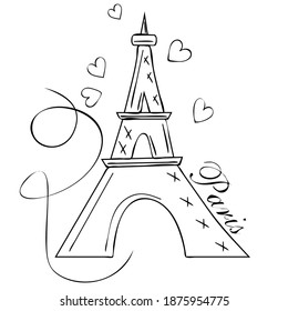 Eiffel Tower, Paris-city of Love