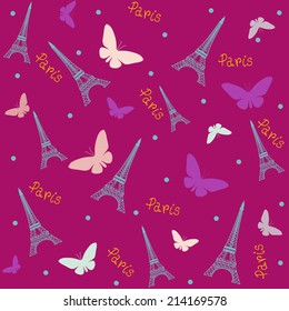 Eiffel Tower pattern.