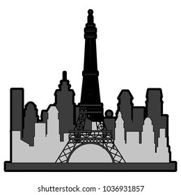 Eiffel tower symbol