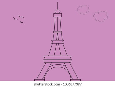 Eiffel Tower vector