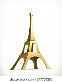 Eiffel Tower, vector icon