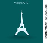 Eiffel tower vector illustration