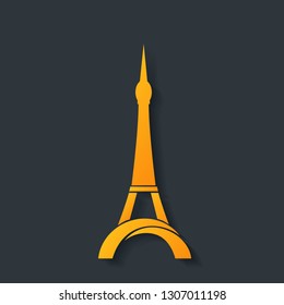 Eiffel tower vector illustration
