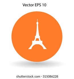 Eiffel tower vector illustration