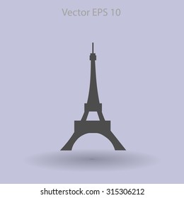 Eiffel tower vector illustration