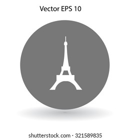 Eiffel tower vector illustration